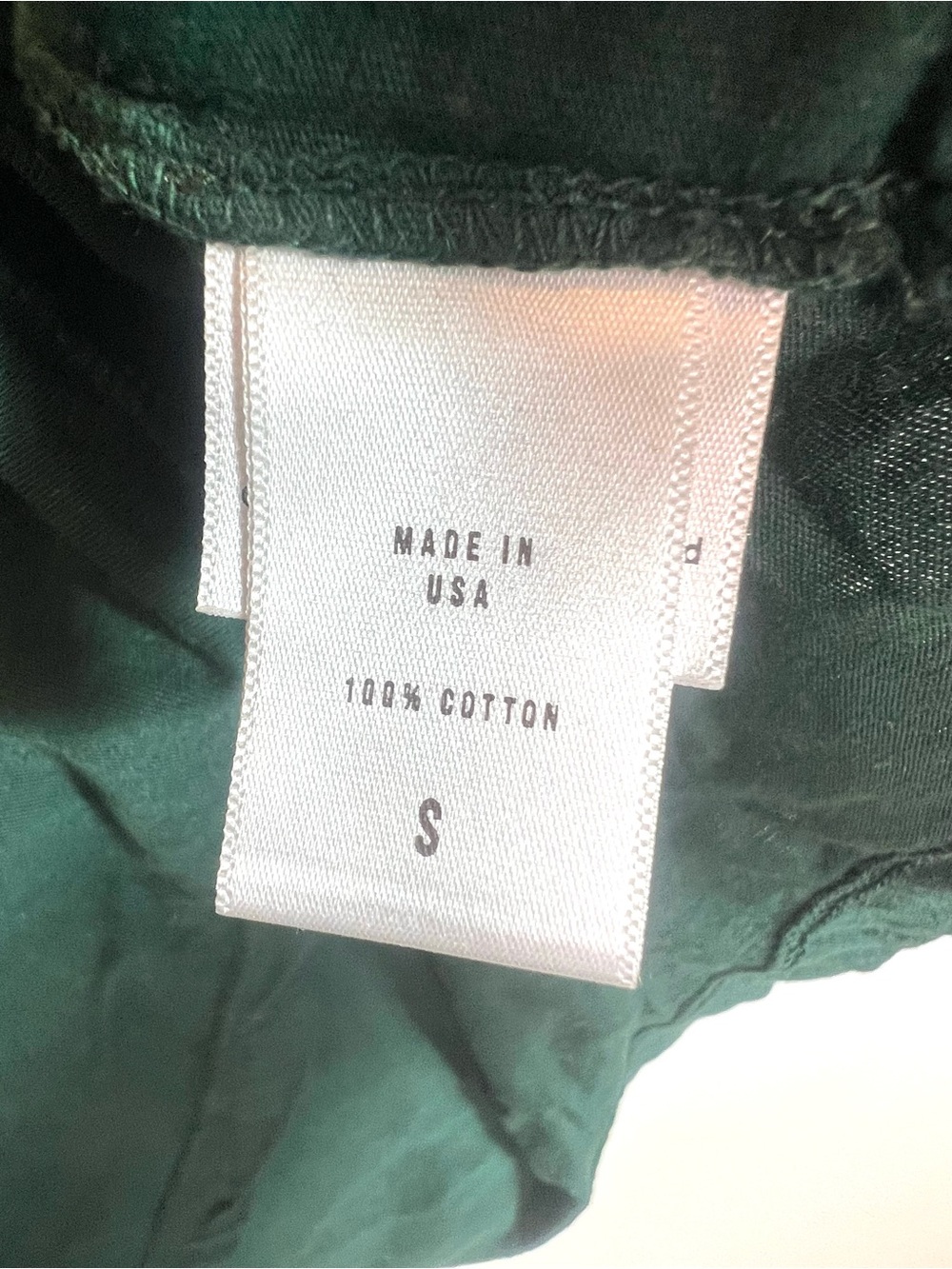 Letluv by Anthropologie Def Leppard Green Tee Size Small - Picture 8 of 10